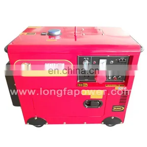 8KVA 220V Red Colour Three Phase Silent Generator Diesel For South Africa Market thumbnail-1