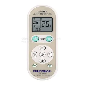 Q-001E LCD Display Universal Air Conditioner Remote Control Adjust A Sleep Remote Control thumbnail-1