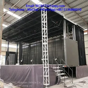 Roadshow 8.5 m Led Mobile Stage Trailer Truck for Sale thumbnail-1