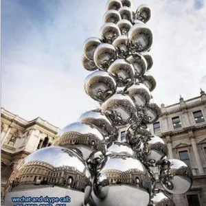 Customized Abstract Garden Stainless Steel Animal Sculpture thumbnail-4