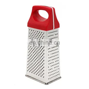 Hot Sale Stainless Steel Professional Vegetable Grater With 4 Sides Best for Cheese Vegetables and Potato thumbnail-2