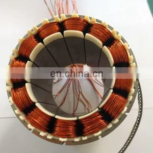 120mm Custom Brushless dc Motor Winding Stator and Rotor Assembly With Rotor Shaft thumbnail-5