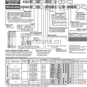 SMC Compact Cylinder CQ2A50-35D thumbnail-3