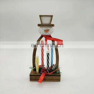 Wooden Tree/Cute Snowman Shaped Led Light thumbnail-5
