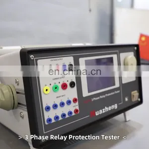Auto 3 Phase Relay Test Set Universal Relay Test Kit 3 Phase Protection Relay Tester thumbnail-1