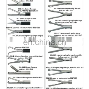 Medical Laparoscopic Instruments 10mm Biopsy Forceps Stainless Steel thumbnail-5