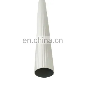 SHENGXIN Aluminium Anodized Matt Sandblast Aluminium Curtain Pipes Aluminium Profiles thumbnail-3