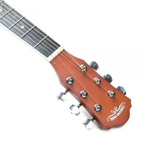 Acoustic Guitar HS3911 39 Inch Cutaway Guitar Factory Wholesale Cheap Price Guitar for Beginners thumbnail-4