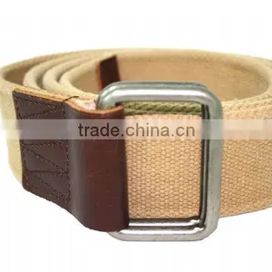 3.8cm Width Beige Webbing Jeans Belts for -KL0026 thumbnail-1