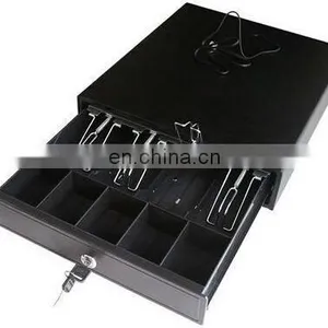 5 Bills 8 Coins POS Cash Drawer Metal 4 Bills and 5 Coins Checkout Counters Cash Holders thumbnail-2