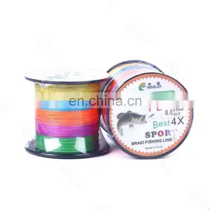 Wholesale 4 Strands High Strength 300m PE Braided Fishing Line One Color Ten Meters Super Strong Seawater Ocean Fishing Line thumbnail-1