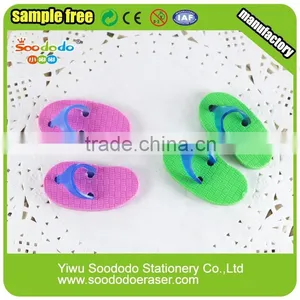 Yiwu Funny Erasers Slipper Shaped List of Funny Gifts 3D Japanese Eraser thumbnail-1