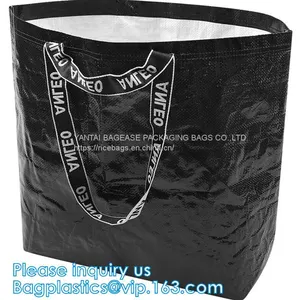 Super Strong Promotional Matt Laminated PP Woven Shopping Luggage Packing Bag With Zipper Luggage Shopping Bag thumbnail-4
