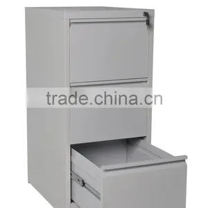 Metal Office Furniture Locker Storage 3 Drawer Vertical Steel File Cabinet for Office thumbnail-4
