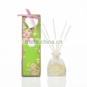 50ml Home Fragrance Aroma Reed Diffuser With Glass Bottle and Clay Decoration SA-2012 thumbnail-1