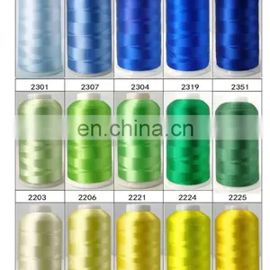 Sewing Thread Cone Embroidery Factory Wholesale 108D/2 5000yard 100% Polyester Thread for Machine thumbnail-4