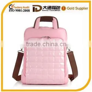 Quilt PU Computer Tote Bags for Ladies thumbnail-1