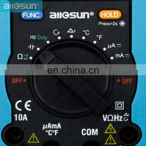 EM130USD Multimeter Link to PC 3 3/4-digit Backlight LCD Display Data-Hold Relative Mode AC DC Voltage & Current thumbnail-4