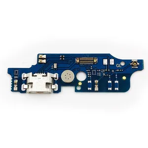 Flex Cable For Motorola Moto E6 Plus USB Charging Board Charger Port Dock Plug Connector Replacement Parts thumbnail-1