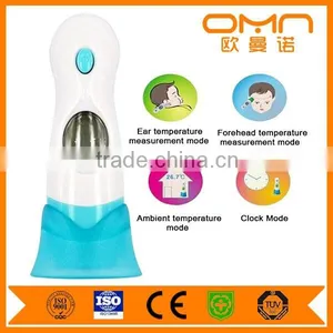 Most Popular Baby Infrared Thermometer Dual Mode Forehead and Ear Thermometer thumbnail-1