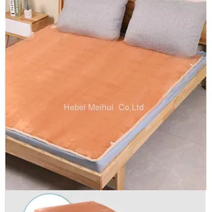 Thick Soft Flannel Heated Plush Warm Winter Throw Electric Blanket 110V For Home thumbnail-2