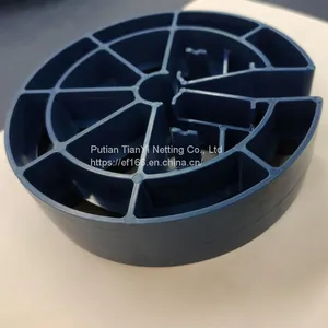 PE/PP Plastic Spacer Protective Layer of Reinforcing Steel Bar Heavy Duty Pile Cage Wheels thumbnail-5