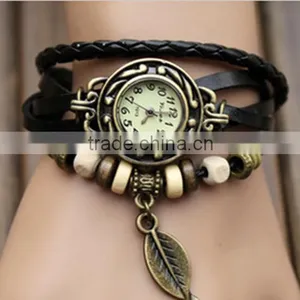 .com Watches Ladies Fashion Watch Leather Bangle thumbnail-1