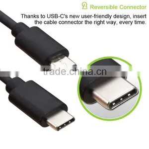 USB 2.0 Type C to USB 2.0 Male Data Cable thumbnail-2