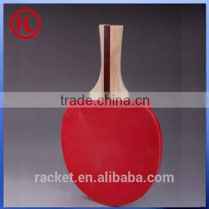 Promotional Desktop Poplar Wooden Ping Pong Table Tennis Racket Set With 3 Table Tennis Balls Wholesale thumbnail-3