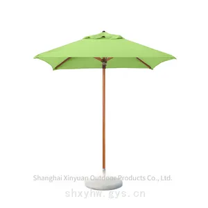 Customizable Luxury Rectangular 4-rib Beach Patio Sunshade for Outdoor Leisure Use thumbnail-2