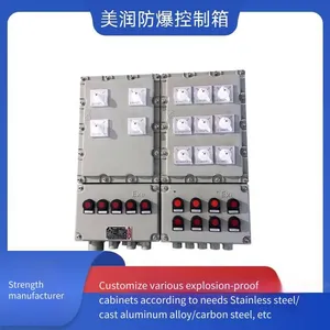 Meirun Explosion-proof Control Box, Flameproof Design With High Protection Level, Customized Power Distribution Equipment for Chemical Industry thumbnail-3