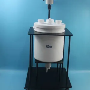Four-fluorine Double-layer Reaction Kettle With Double-layer Thickening and Support, Customizable Reaction Device, Acid and Alkali Resistant Flask thumbnail-2