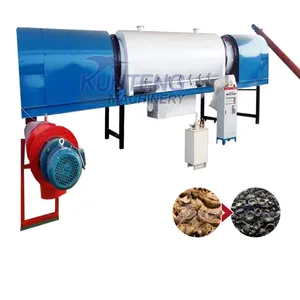 Smokeless Rotary Carbonized Furnace Continuous Sawdust Carbonizing Stove thumbnail-1