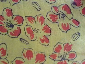 Linen Printed Fabric thumbnail-1
