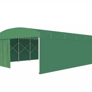 Warehouse Sunshade Canopy | Rain Canopy | Folding Rain Canopy | Manual Push-pull Telescopic Tent. Choose Shan Zheng Tent. thumbnail-2