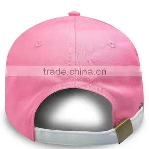 2015 Design High Quality Cheap Fancy 6 Panel Pink Cowboy Hat / Custom Baseball Cap thumbnail-6