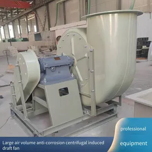 Left-handed Centrifugal Fan, Frp Fan, Casing Accessories f4 - 72, Round-mouth Anti-corrosion Centrifugal Induced Draft Fan thumbnail-2