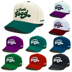 Two-tone Outdoor Baseball Cap With Embroidery Logo High Quality Sport Baseball Hats thumbnail-5