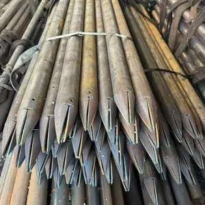 Fast Delivery Carbon Steel Grouting Pipe 25mm-100mm Diameter for Marine Projects thumbnail-2
