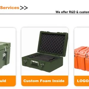 IP65 Plastic Hard Case Waterproof Safety Equipment Instrument Shipping Case Tool Box thumbnail-5
