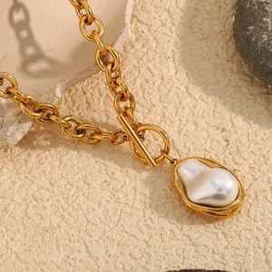 Wholesale 316L Stainless Steel Necklace for Jewelry Brands Custom Pendant OEM Manufacturer thumbnail-2