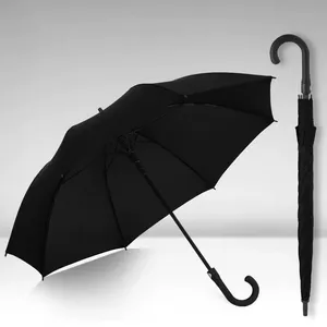 High Quality 30Inch Automatic Open Air Vented Straight Handle Waterproof Windproof Business Gifts Advertising Promotional RPET Golf Umbrella thumbnail-4