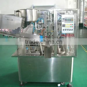 Plastic Soft Tube Filling and Sealing Machine/ Packing Machine XF-GF thumbnail-1