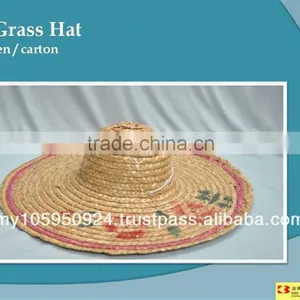 20" Grass Hat thumbnail-1