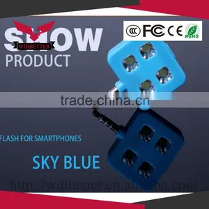 Wholesale Smartphone Accessories Smartphone Selfie Stick LED Flash Light Night thumbnail-5