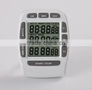 Digital Timer LCD Multi-Channel Smart Kitchen Timer Time 99 Hours thumbnail-2