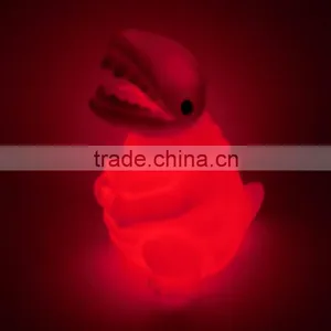 Soft Plastic Toy Dinosaur Vinyl Dinosaur PVC Animal Toys Dinosaur Led Light Toys thumbnail-5