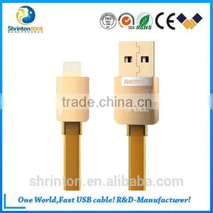 Hot Product REMAX Gold Two-Sided 2.1A 1.0M Micro USB Data Usb Charging Cable thumbnail-1