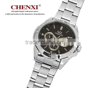Wholesale Stainless Steel Quartz Wrist Cheap Watch for Men Can Customzied Your Logo on Watch 019AMS thumbnail-5