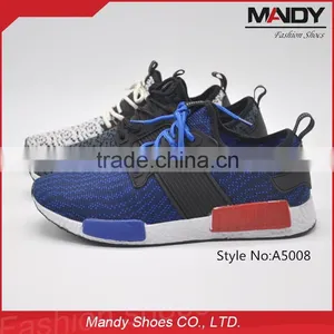 2016 Guangzhou Hot Selling Flyknit Upper Mens Running Shoes Wholesale Quality Choice thumbnail-1